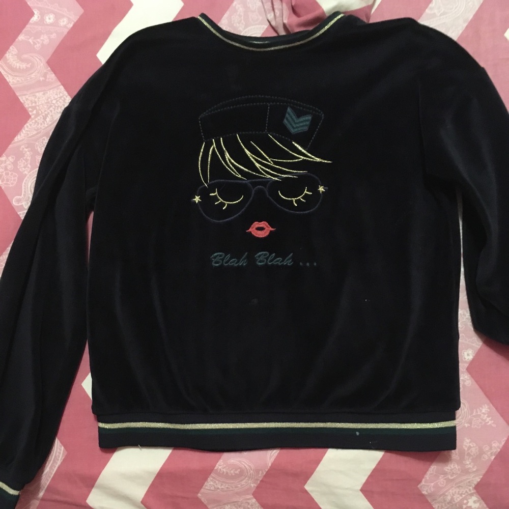 Mayoral plush girls sweater size 9